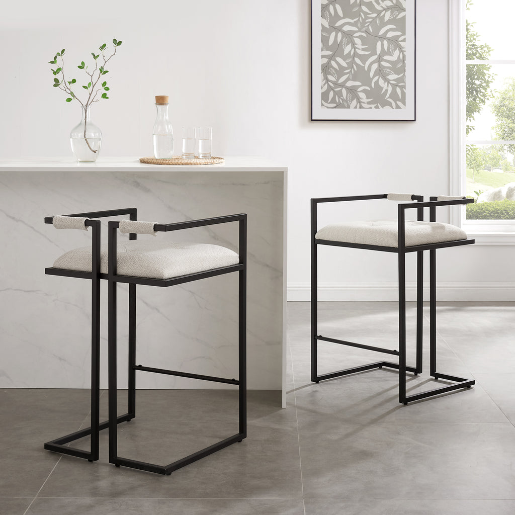 cream bar stools