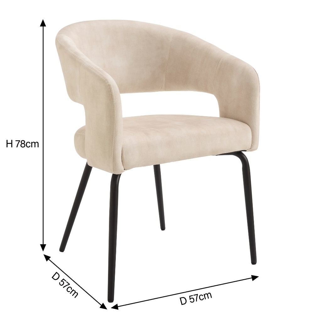 Maya Round Light Cream Ceramic Dining Set With 4 Jasmine Chairs