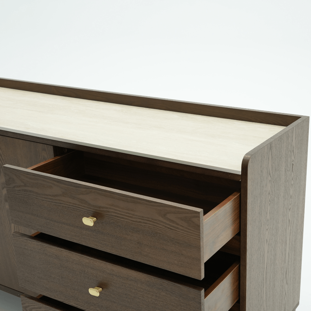 Lorenzo Walnut Wooden Sideboard