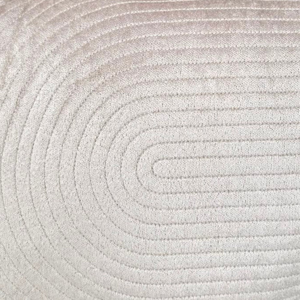Malini Mushroom Velvet Rectangle Cushion
