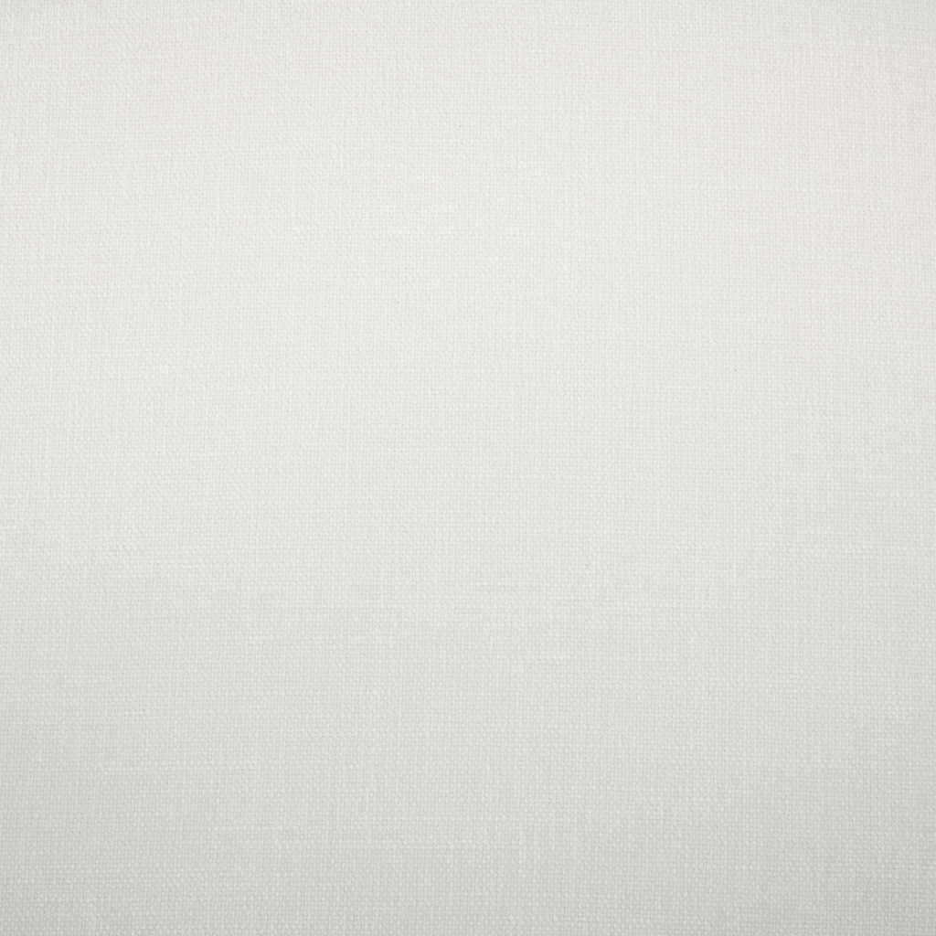 Elle Curved Ivory Linen Dining Chair