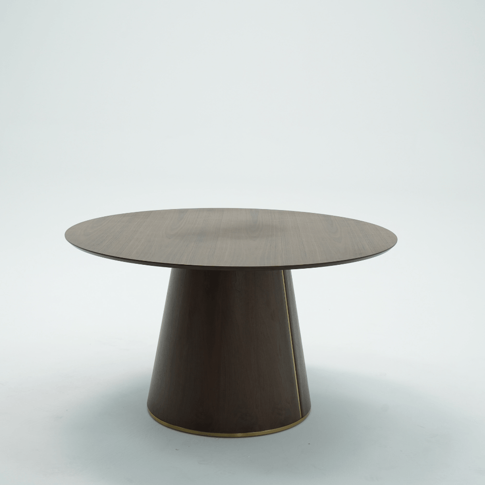 Torello Walnut Wood Dining Table