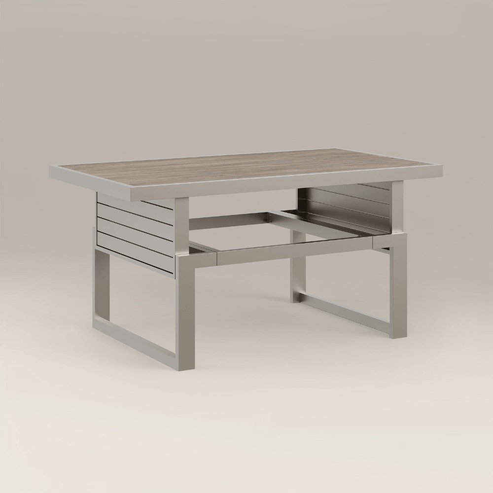 Faro Beige Aluminium Frame Modular Sofa Dining Garden Set