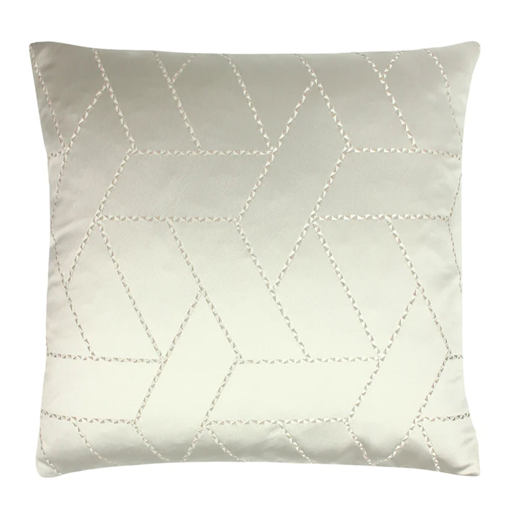 Pearl Geometric Large Cushion