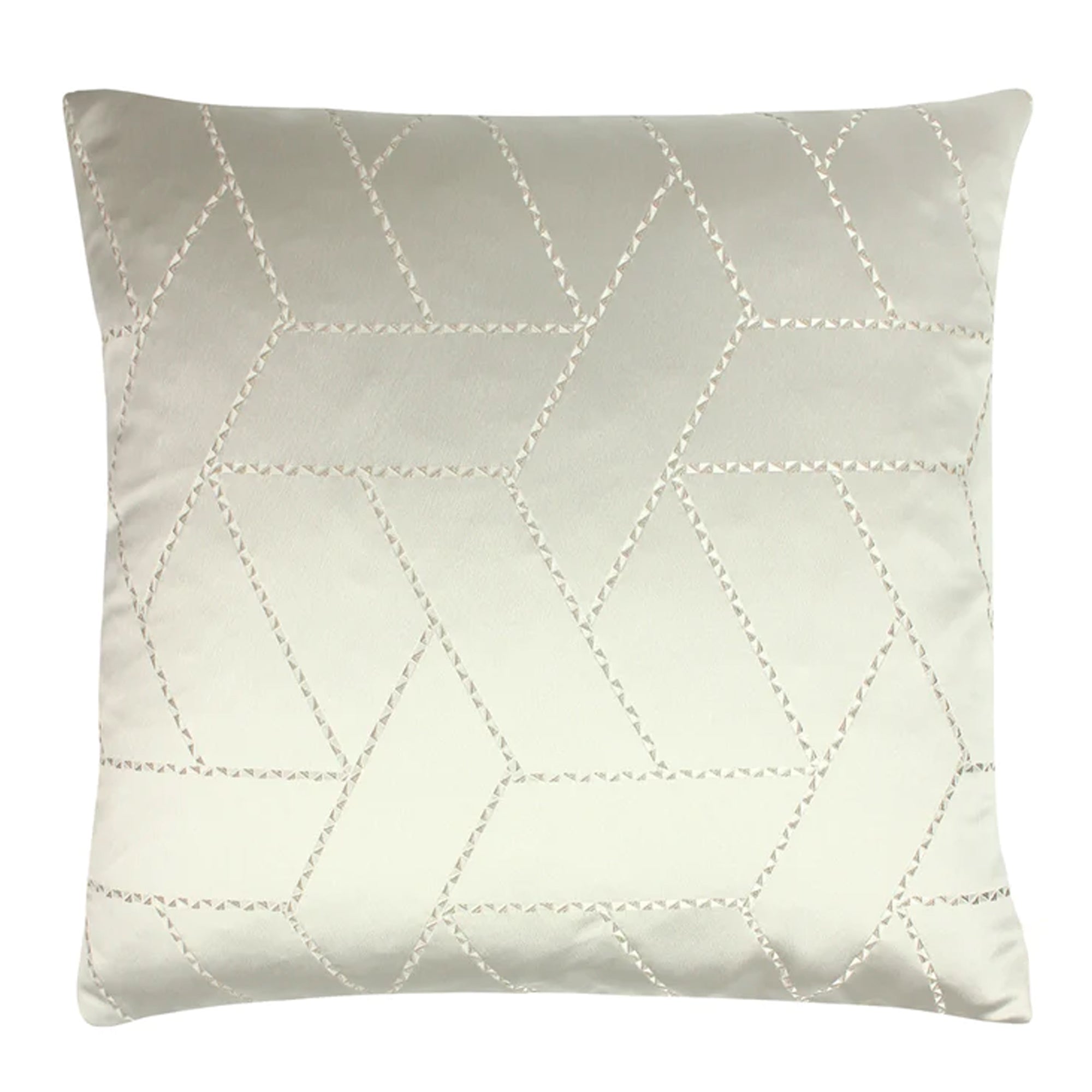 Pearl Geometric Large Cushion